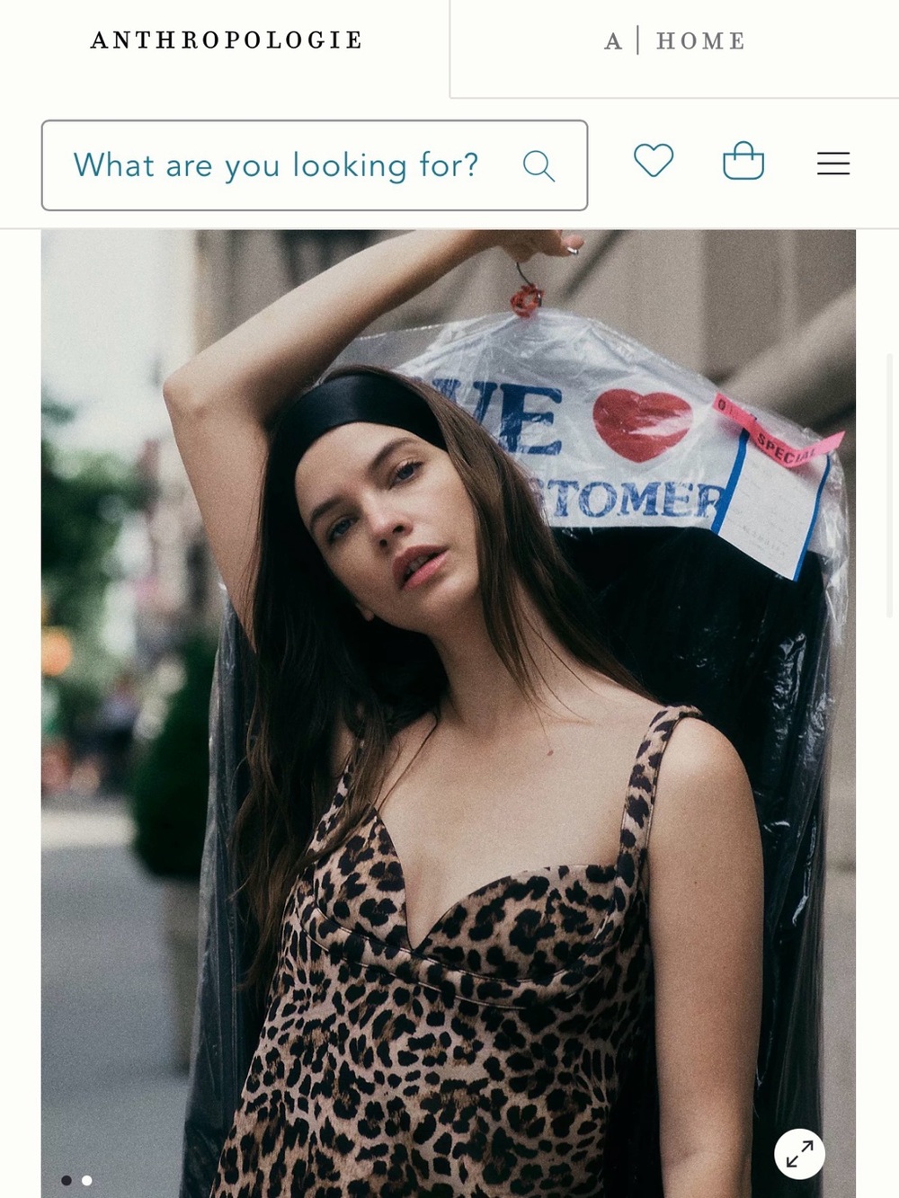Anthropologie Dhruv Kapoor Leopard Mini Dress